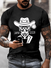 Men's VK Printed Casual T-Shirt